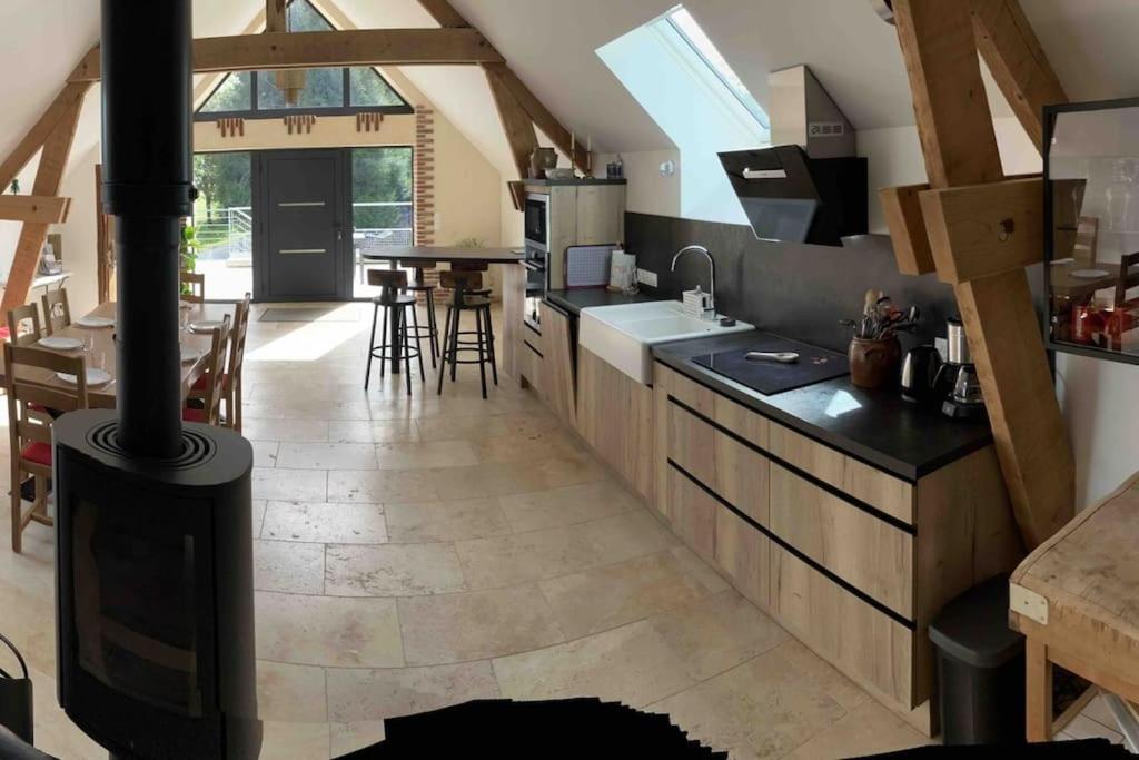 Gite Le Long Bois Campagne Charme 6 Pers Nécy Exterior photo