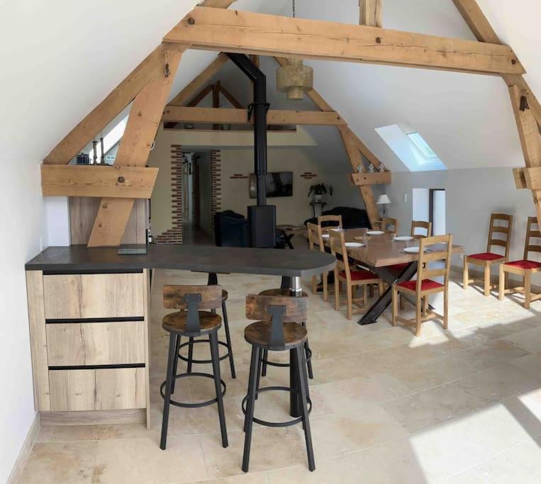 Gite Le Long Bois Campagne Charme 6 Pers Nécy Exterior photo